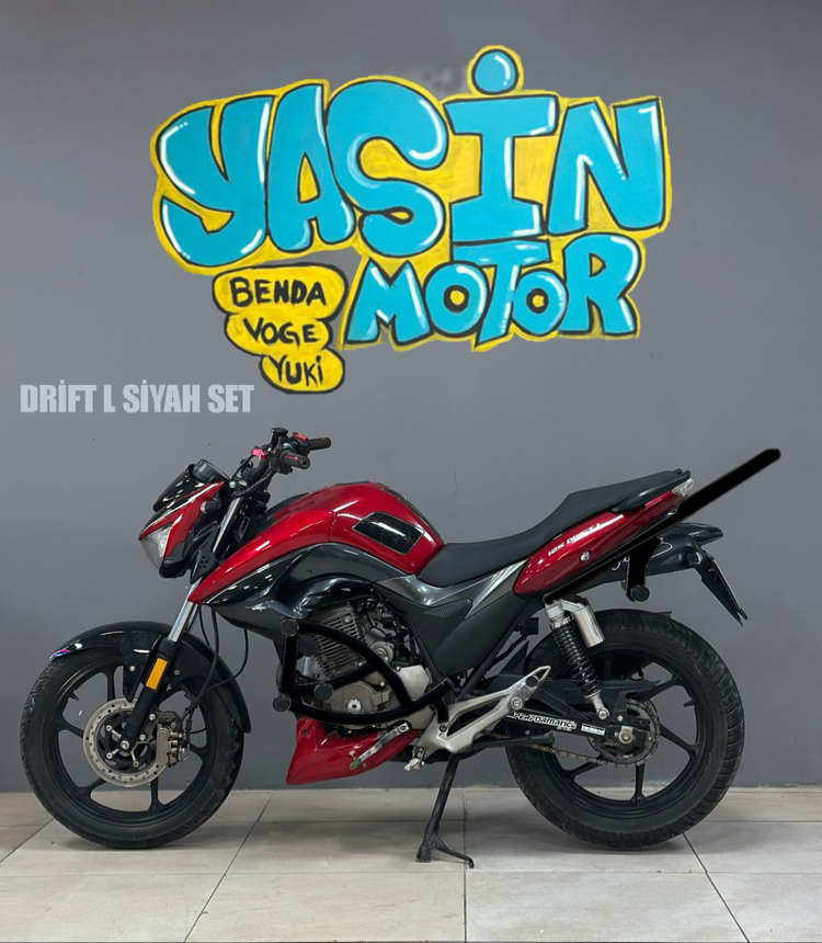 DRİFT L 125 CC ÖZEL ÜRETİM 6 TAKOZLU ÖN ARKA KORUMA DEMİRİ 