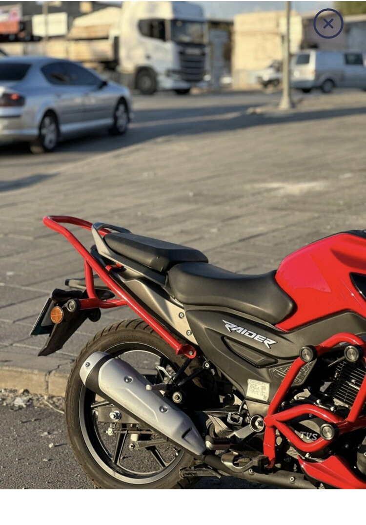 TVS RAİDER 125 ARKA KORUMA DEMİRİ 