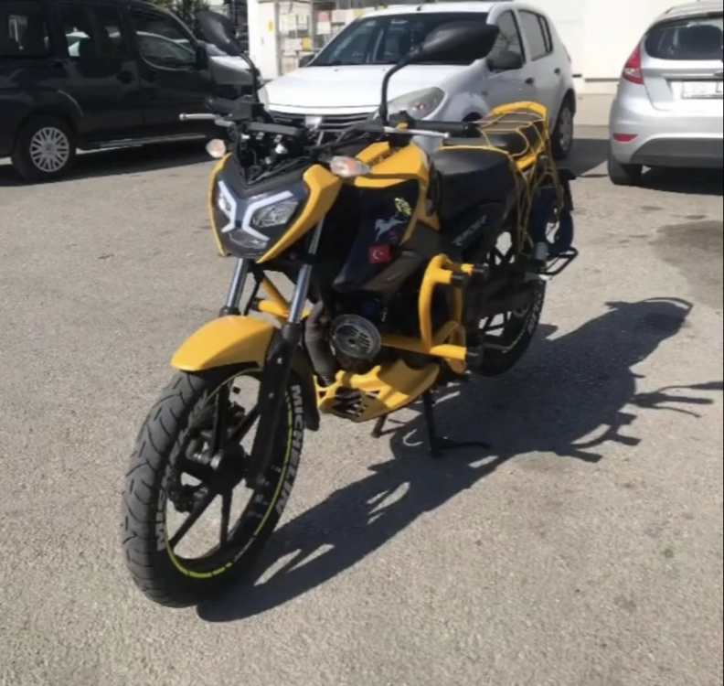 TVS RAİDER 125 CC ÖN 3 TAKOZLU KORUMA DEMİRİ 