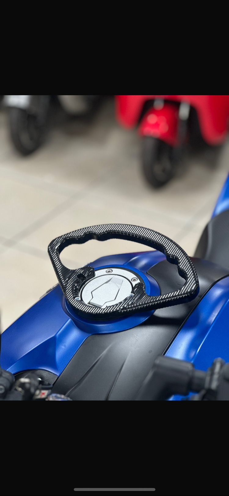 RTR 200 ÖZEL ÜRETİM TAM BİREBİR UYUM DEPO TUTAMACI SİYAH 