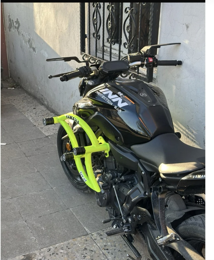 YAMAHA MT 07 ÖZEL ÜRETİM KORUMA DEMİRİ 3 TAKOZLU 