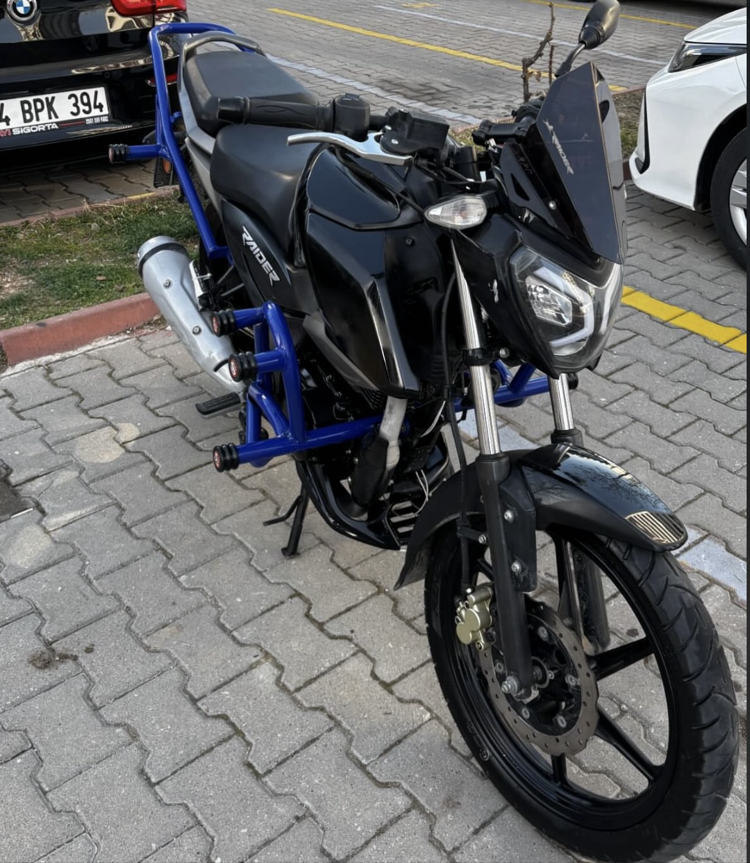 TVS RAİDER 125 ARKA KORUMA DEMİRİ 
