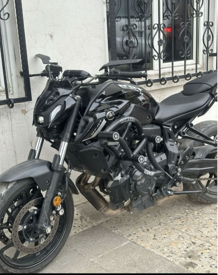 YAMAHA MT 07 ÖZEL ÜRETİM KORUMA DEMİRİ 3 TAKOZLU 