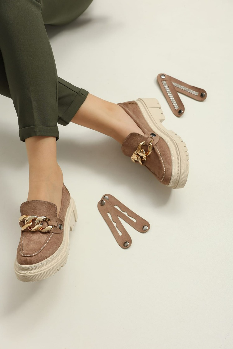 Tokalı Sök Tak Loafer Ayakkabı
