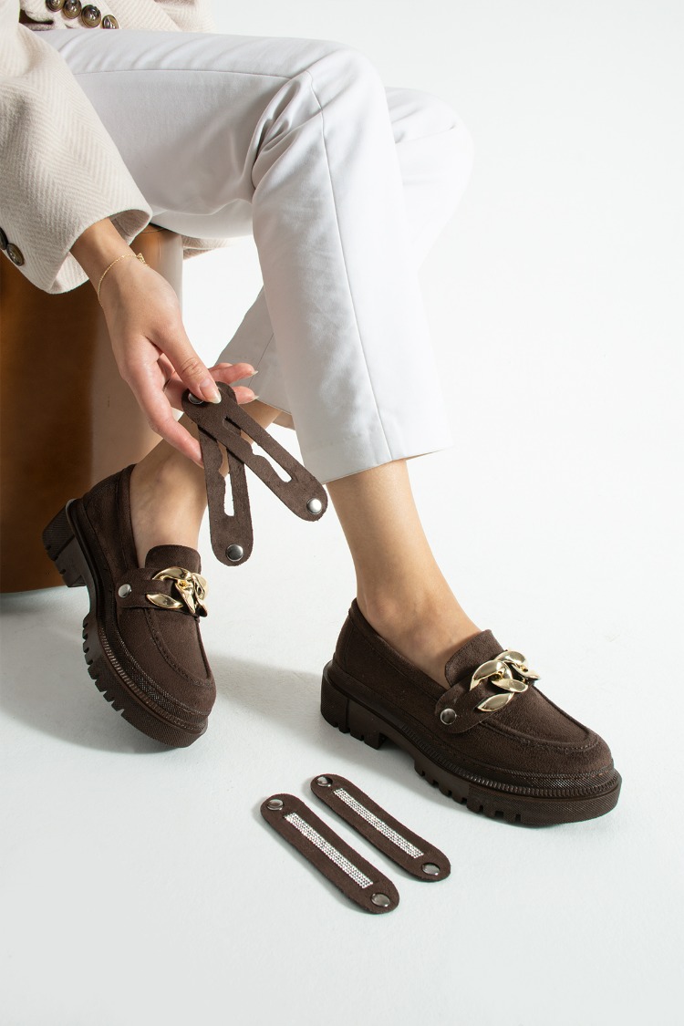 Tokalı Sök Tak Loafer Ayakkabı