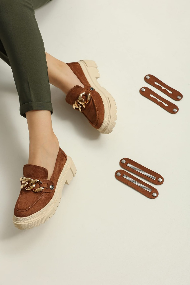Tokalı Sök Tak Loafer Ayakkabı