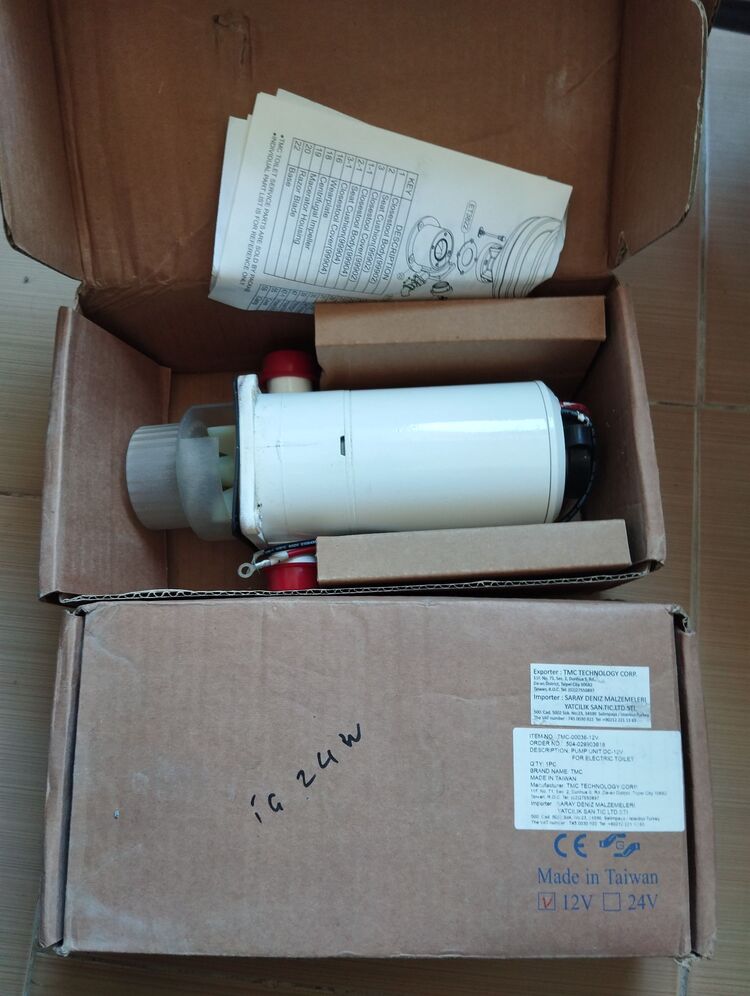 TMC ELEKTİRİKLİ TUVALET MOTORU.24 V