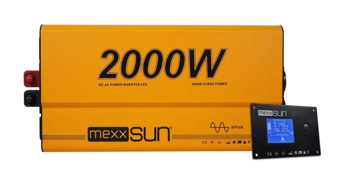 Tam Sinüs UPS (Remote Ekran) 12V 2000W inverter