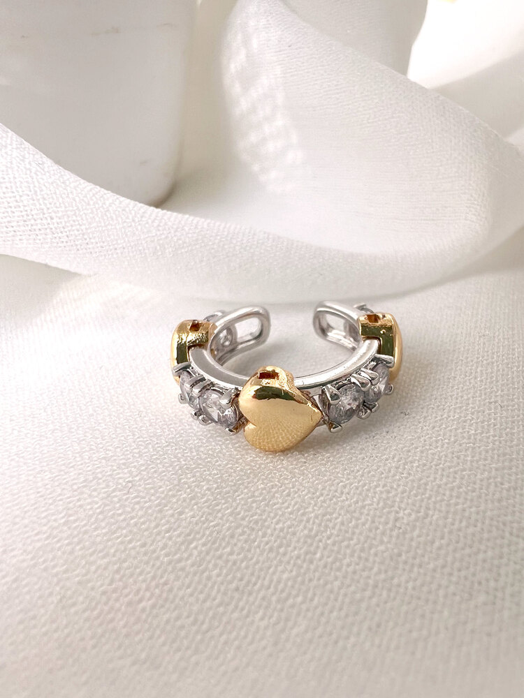 Kalpli Earcuff küpe (kıkırdak küpesi)