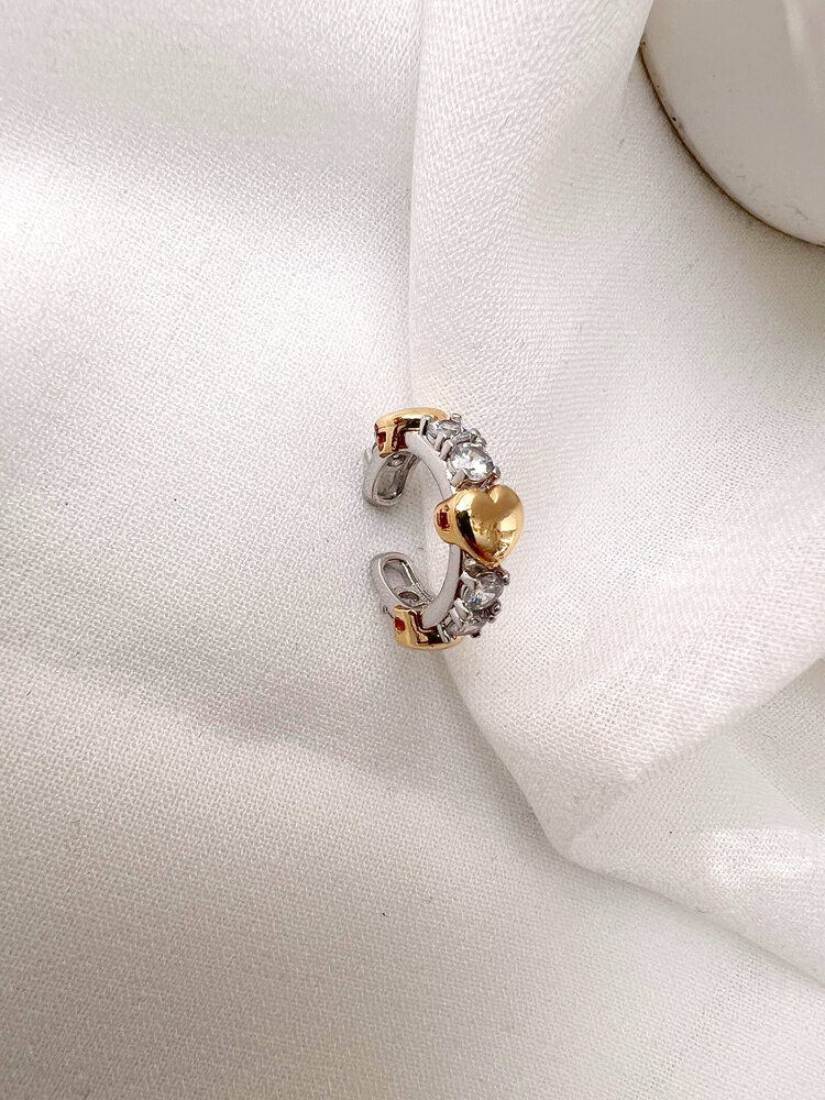 Kalpli Earcuff küpe (kıkırdak küpesi)