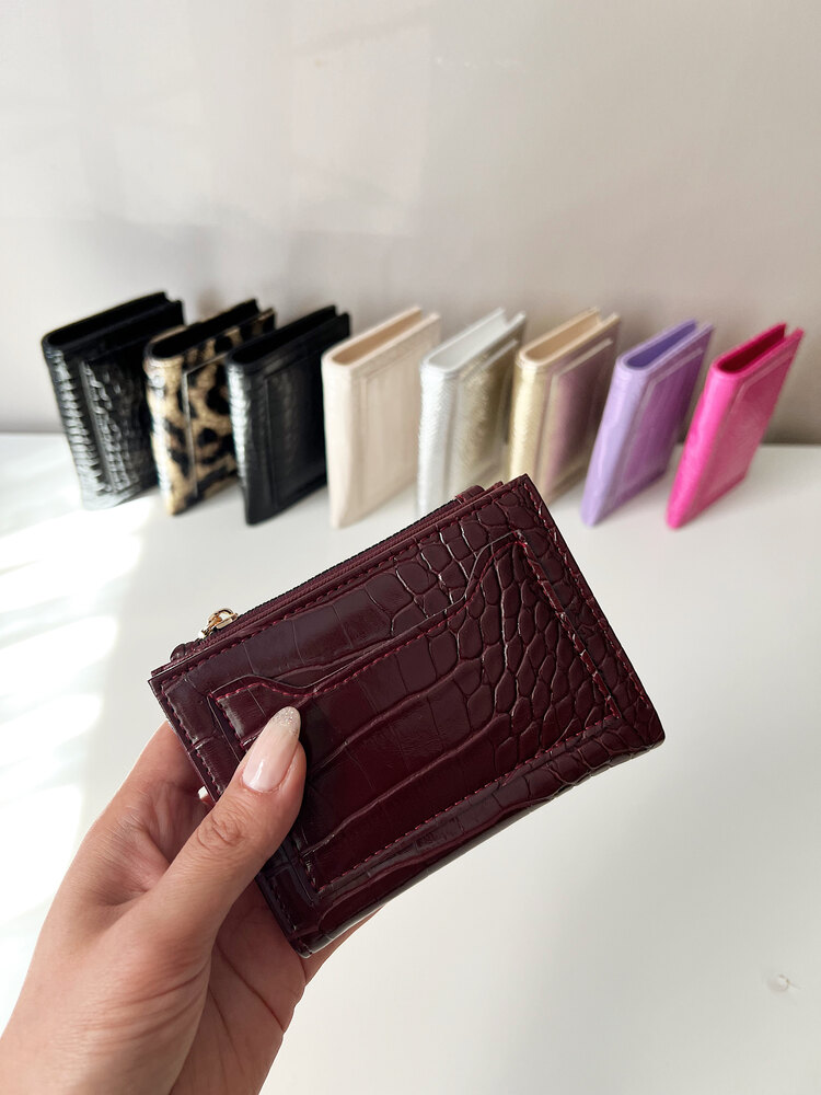 Croco Dersenli Cüzdan✨