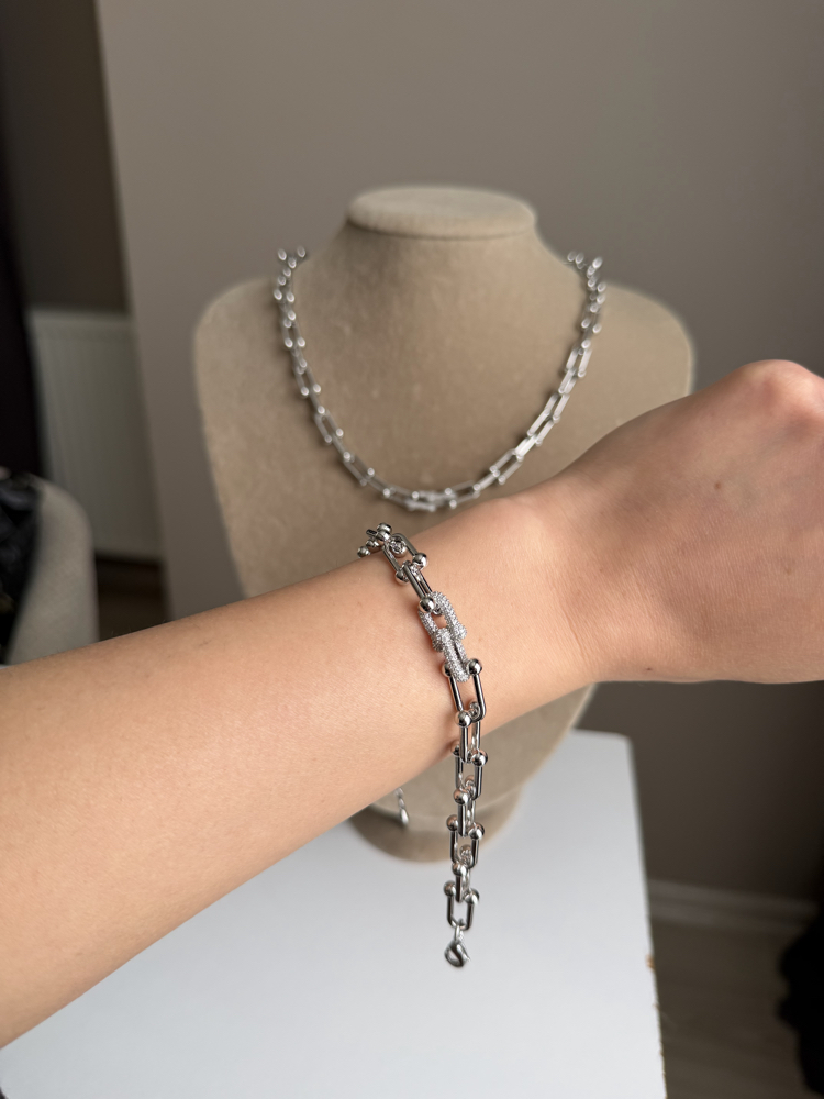 Tiffany Kolye Bileklik Silver ✨