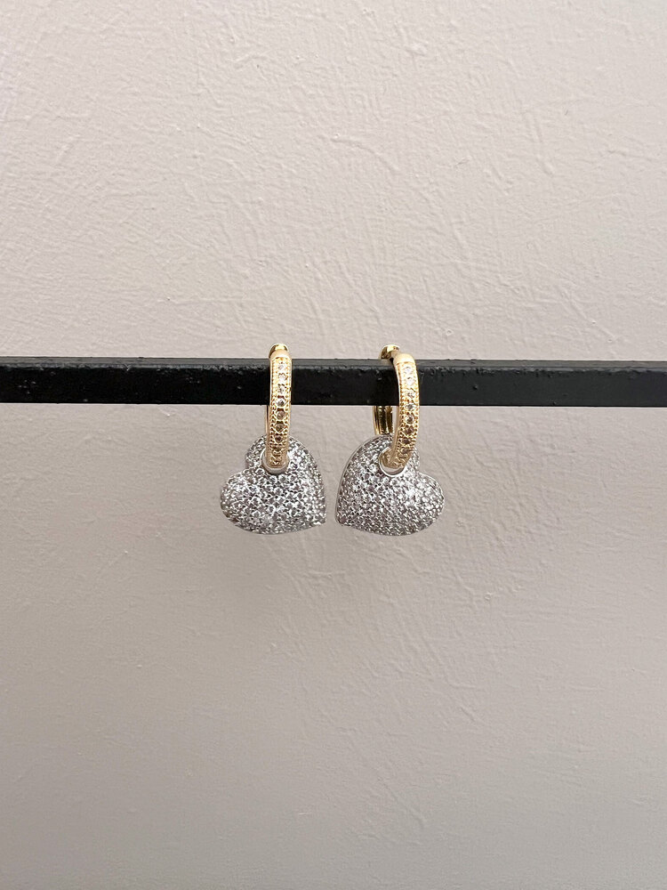 Kalp küpe✨