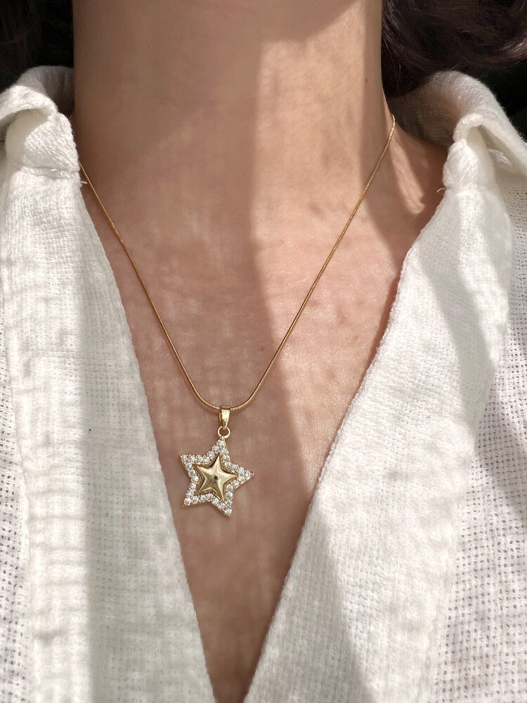 Çelik kolye✨