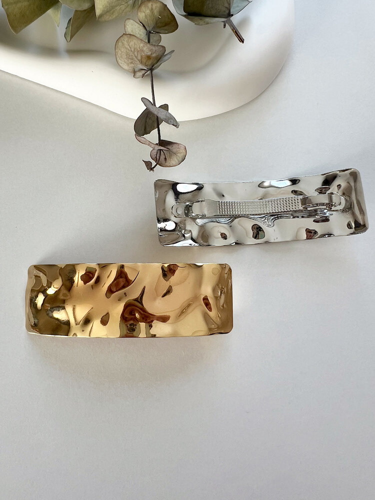 Metal Gold&Gümüş Toka✨