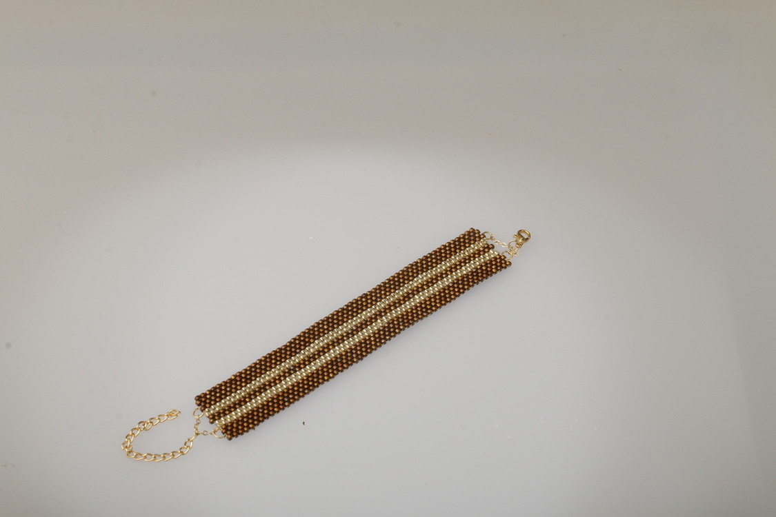 Golden Coffee Bracelet