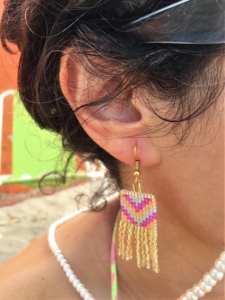 Island Color Earring