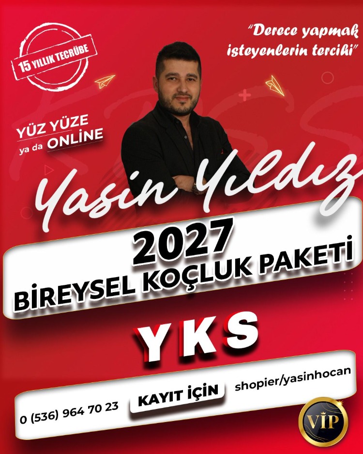 2027 YKS KOÇLUK PAKETİ (ÖN KAYIT)