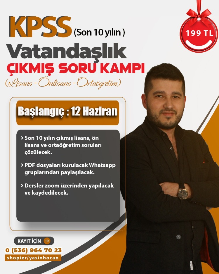 VATANDAŞLIK ÇIKMIŞ SORU KAMPI (CANLI)