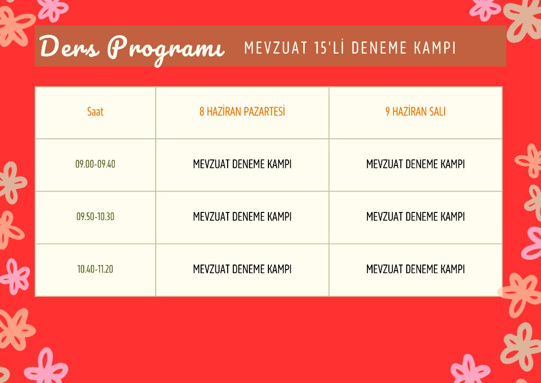 AGS-MEVZUAT DENEME SINAVI KAMPI (CANLI)