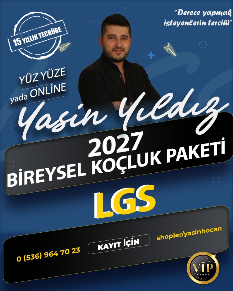 2027 LGS KOÇLUK PAKETİ (ÖN KAYIT)