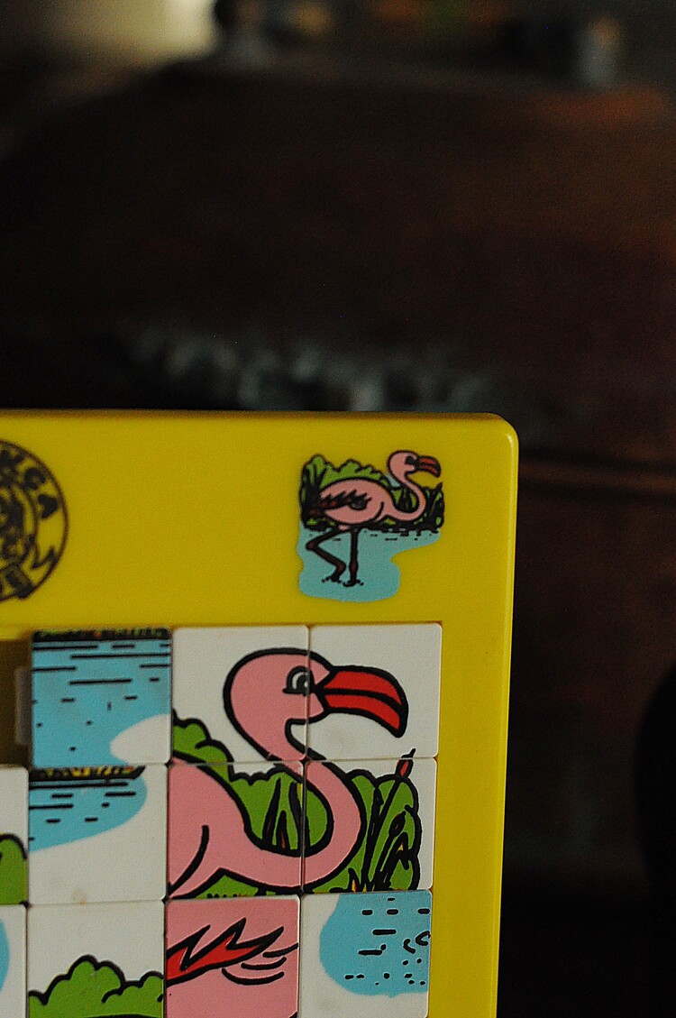 Vintage Slide Puzzle 