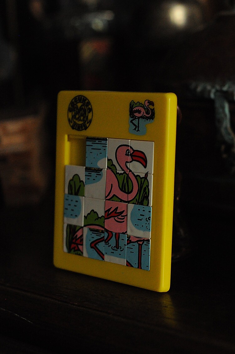 Vintage Slide Puzzle 
