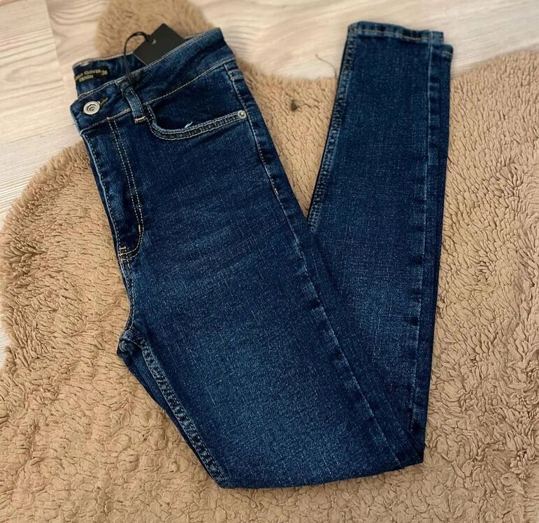 Ekstra yüksek bel full likra JEANS