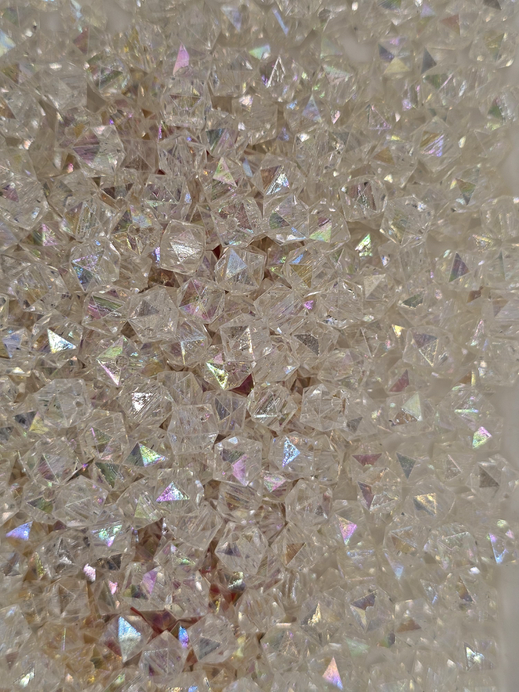 10mm Janjanlı küp boncuk 500gr