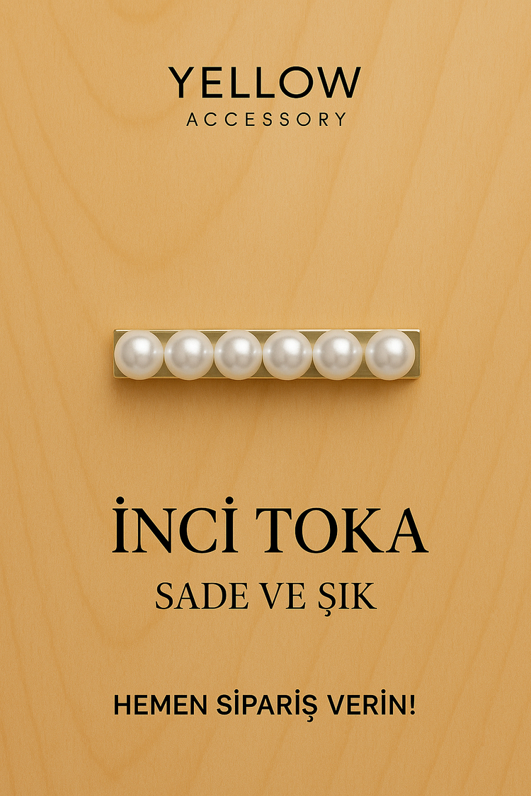 250 Adet İnci Toka 