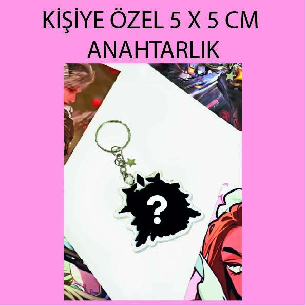Kişiye Özel Akrilik Anahtarlık 