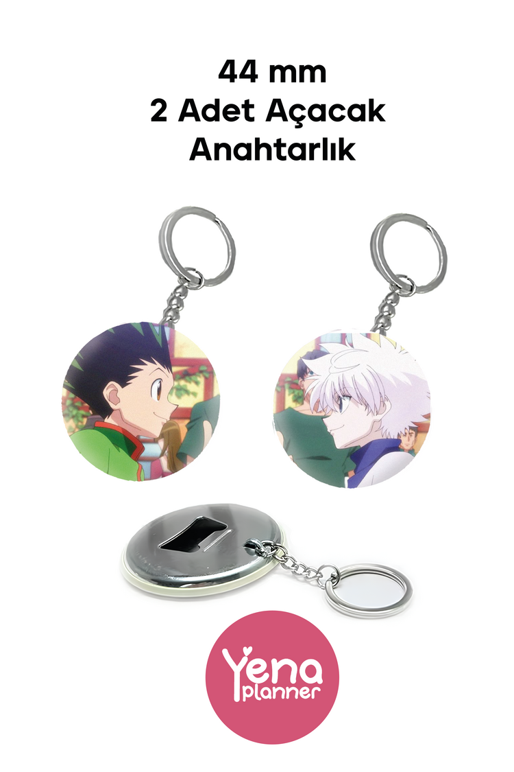 Hunter x Hunter Açacak Anahtarlık Seti 2