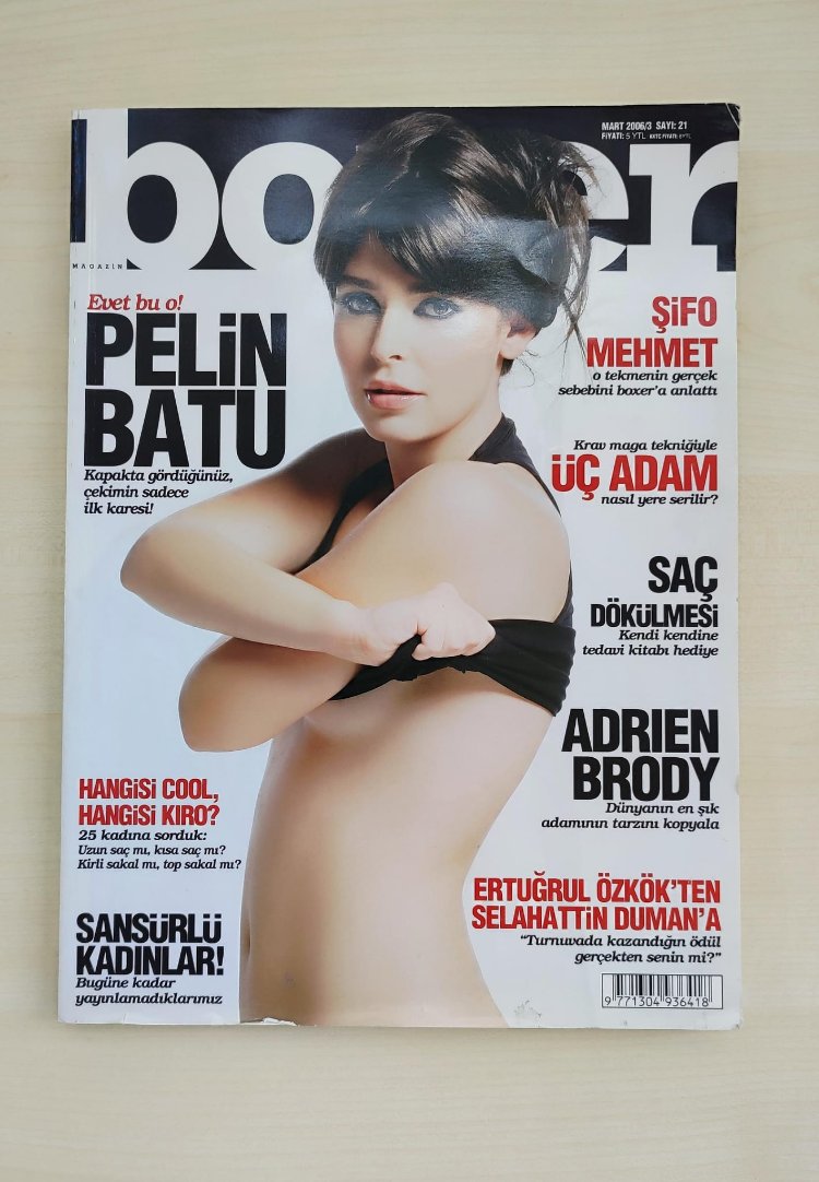 Boxer Dergisi Pelin Batu