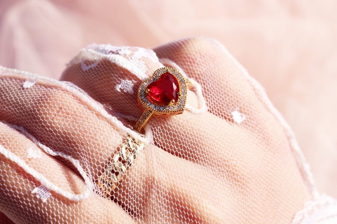 Red Love Yüzük