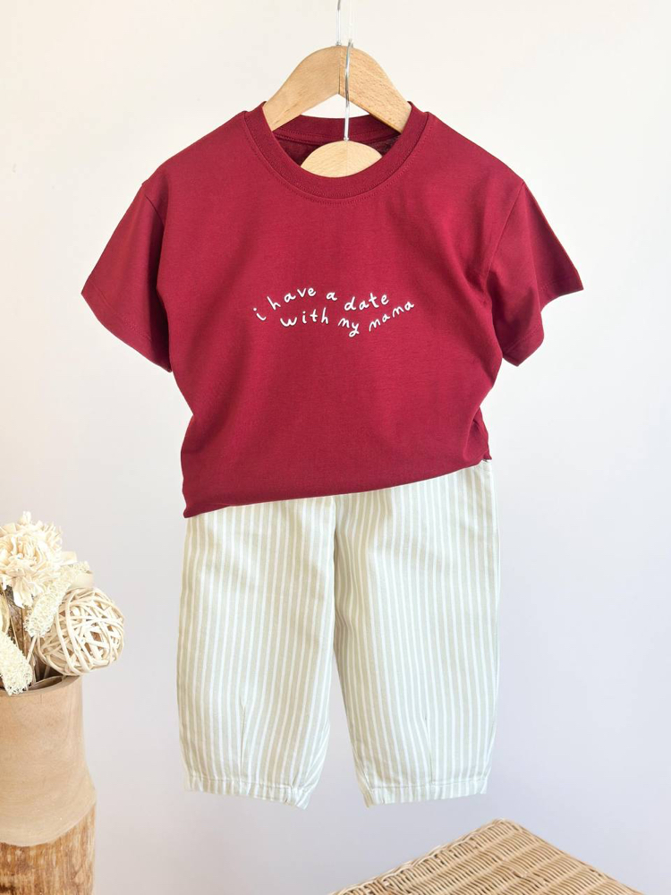 %100 Pamuk Unisex Date Takım