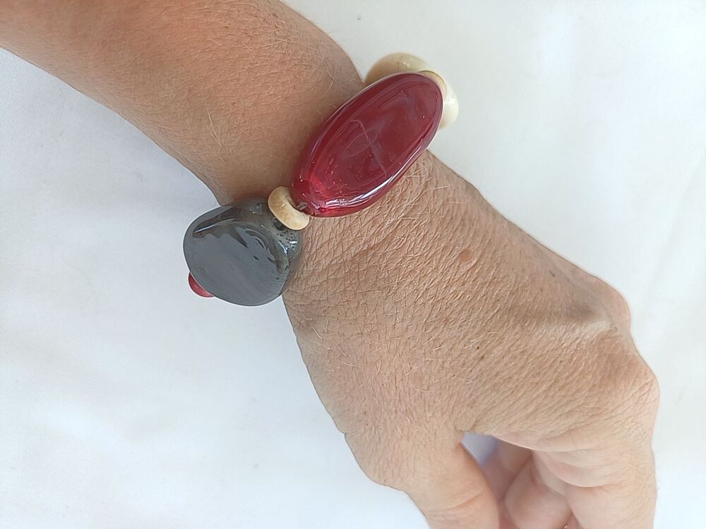 Bordo bileklik