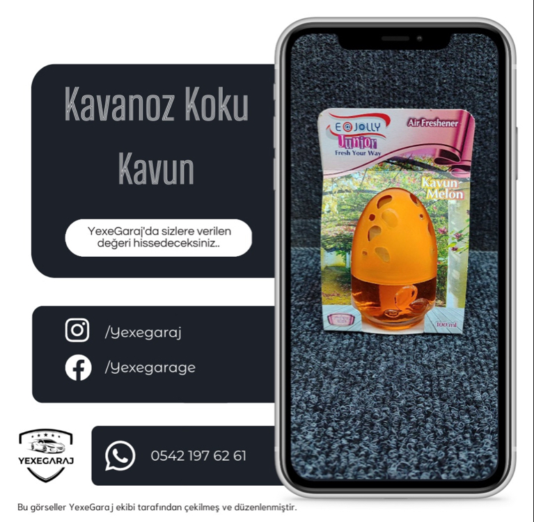 E-Jolly Kavanoz Kokuları 100 ML