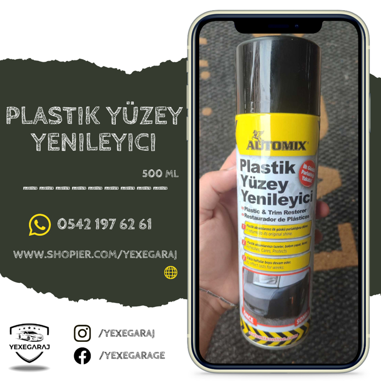 Automix Plastik Yüzey Yenileyici 500 ML
