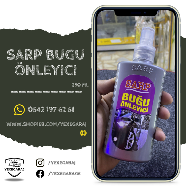 Sarp Buğu Önleyici 250 ML