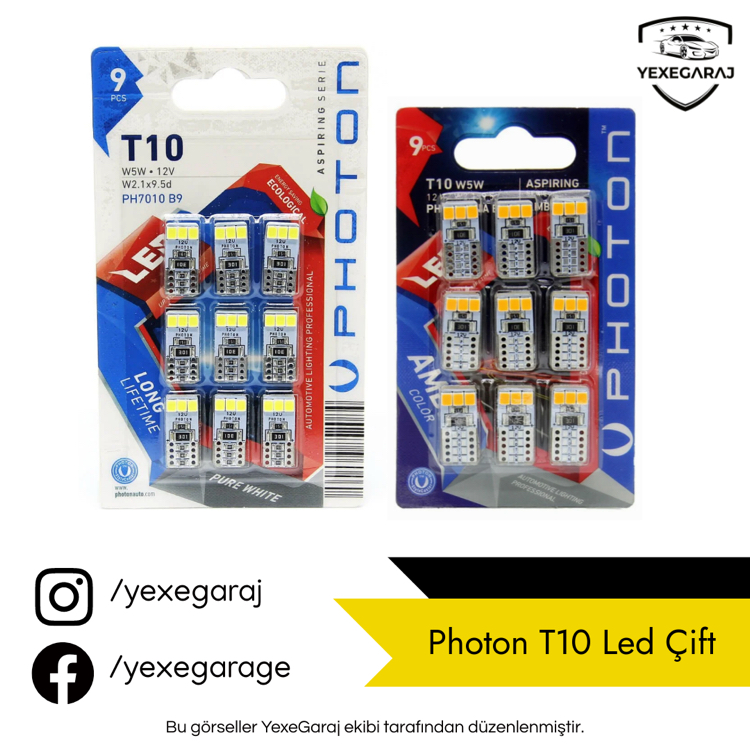Photon T10 Led Çift • PH7010 B9