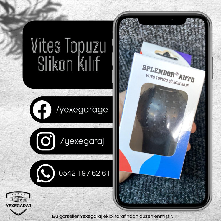 Oto Vites Topuzu Slikon Kılıf