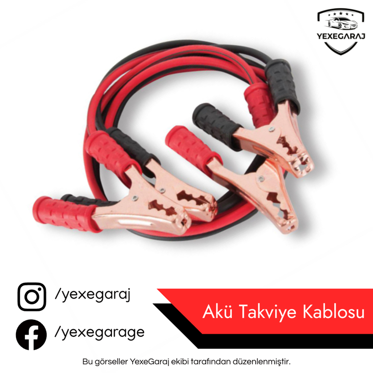 Akü Takviye Kablosu 2000 Amper