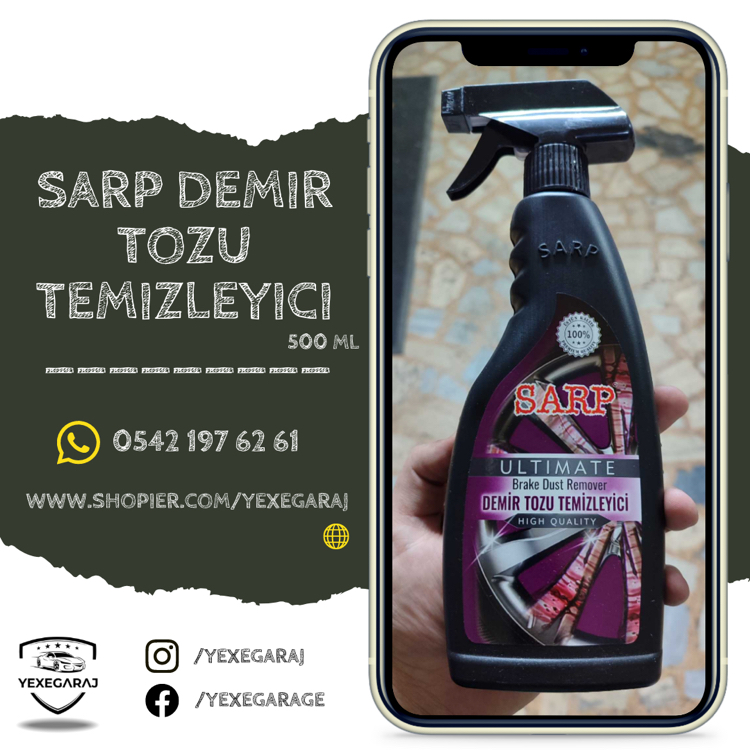 Sarp Demir Tozu Temizleyici 500 ML