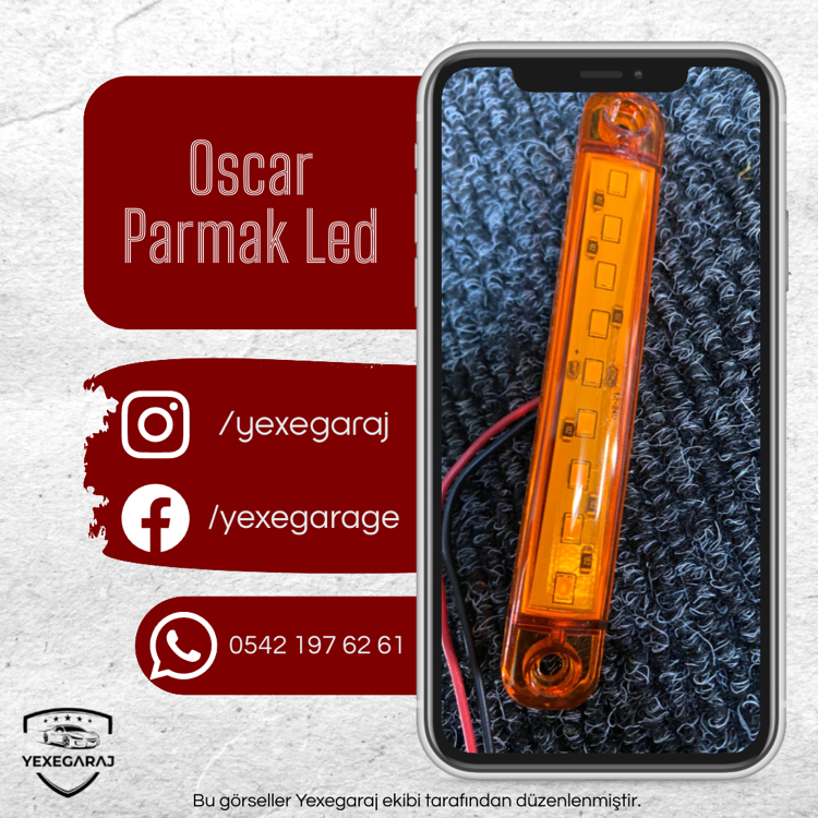 Oscar Parmak Led Adet