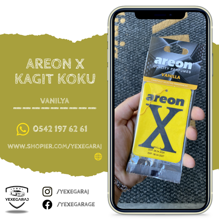 Areon X Kağıt Kokuları