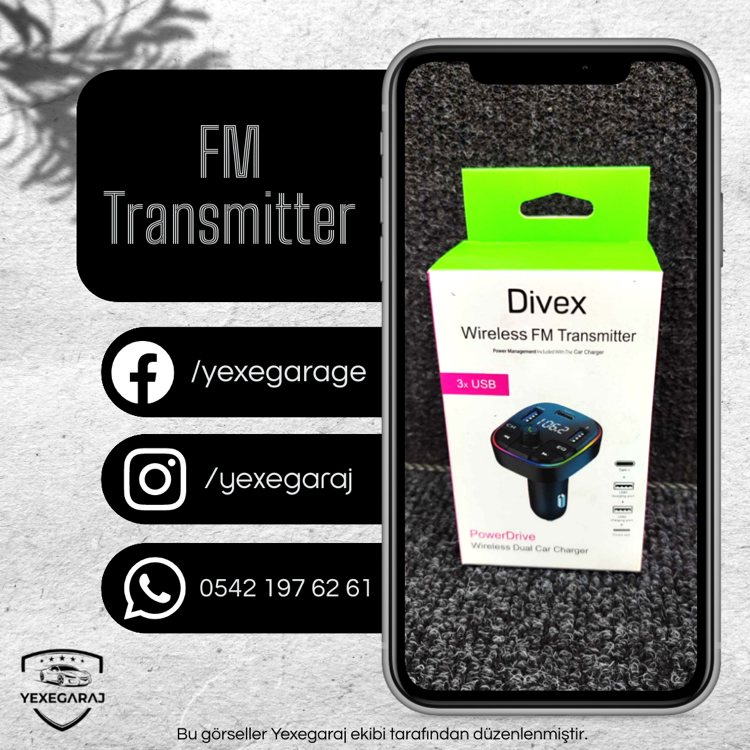 Wireless FM Transmitter Premium