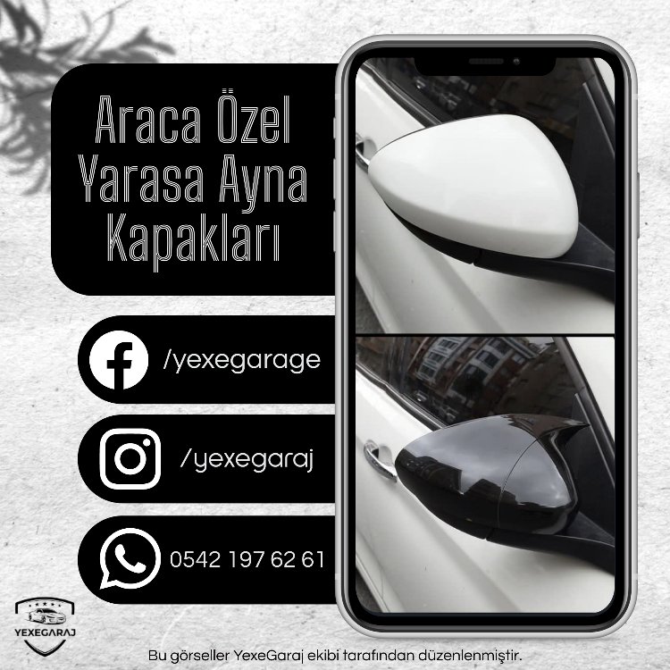 Yarasa Ayna Kapağı Araca Özel! 