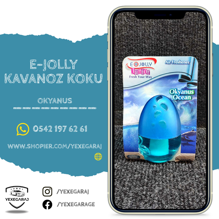 E-Jolly Kavanoz Kokuları 100 ML