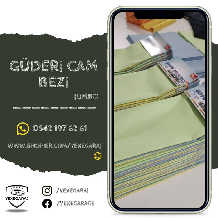 Güderi Cam Bezi Jumbo