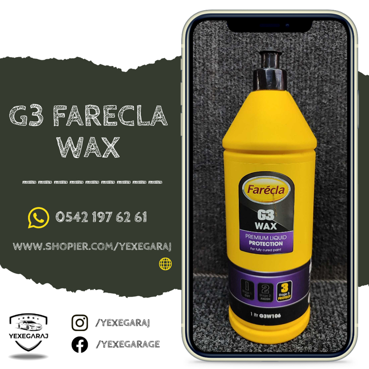 G3 Farecla Cilâ 1 KG ( 1 Paket Üstübü Hediye )